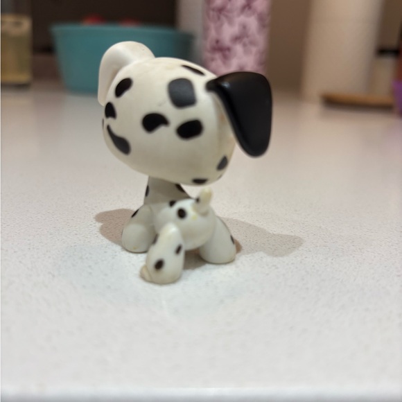 Littlest Pet Shop Dalmatian Figure - White and Black - Picture 4 of 4